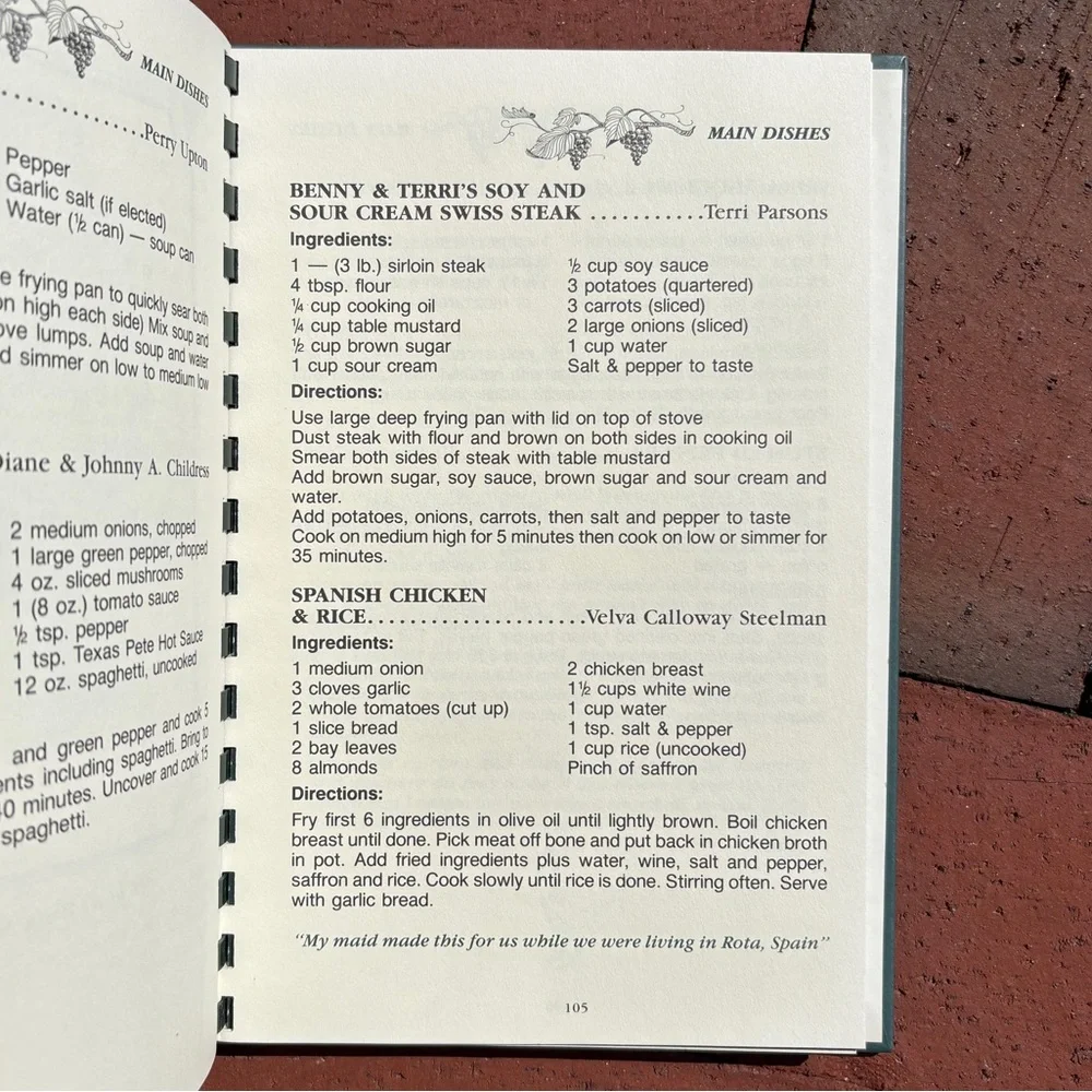 1993 Appalachian Mountains Signed Buffet Benny's Family Cookbook Biscuits Grub
